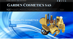 Desktop Screenshot of gardencosmetics.com